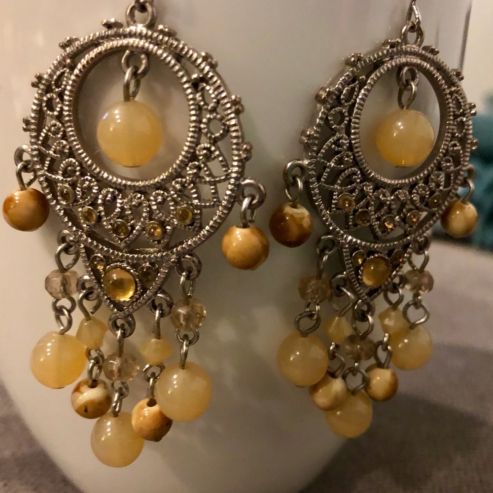 Earrings.